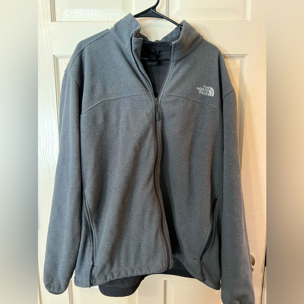 Men’s North Face fleece XXL Gray